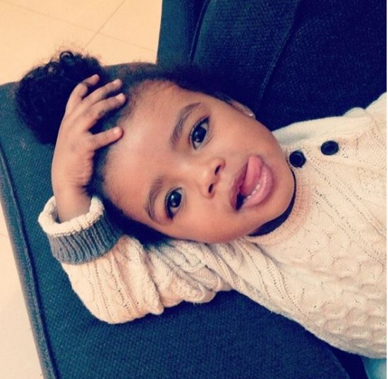 Dede Ayew's daughter