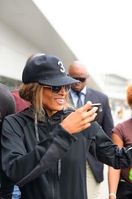 First photos of Ciara in Lagos