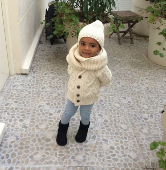 Dede Ayew's daughter