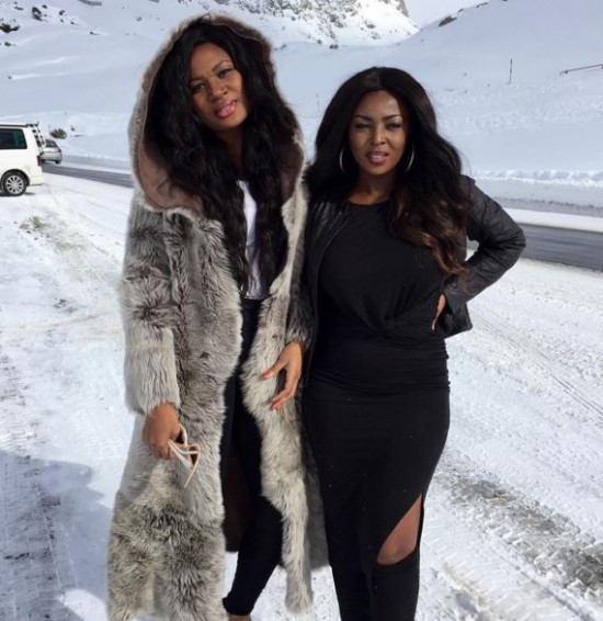 Yvonne Okoro and Sandra Ankobiah