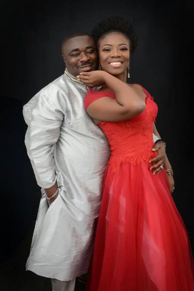 Okyeame Quophi & Stacy look lovey dovey in wedding anniversary pics