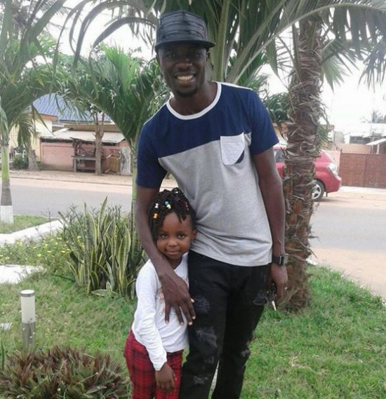 Kwaku Manu and his daughter