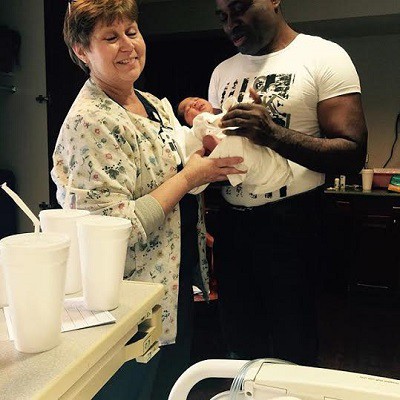 Nollywood actor Kenneth Okonkwo & wife welcomes first child