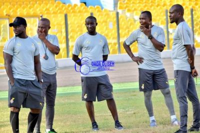 CK Akonnor's first training session as Black Stars assistant coach