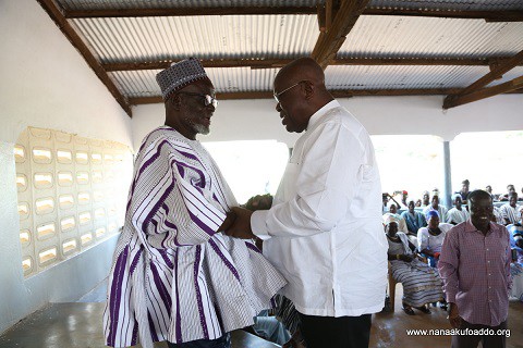 Nana Addo and the Bawku Naba