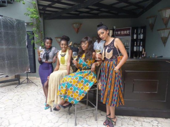 L-R - Nana Yaa(Maame Yaa Boafo), Ngozi(Esosa E), Sade(Nana Mensah) and Makena (Marie Humbert)