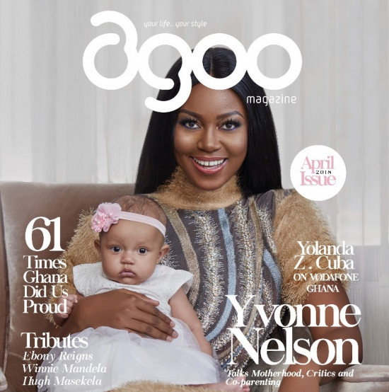 Yvonne Nelson on the cover of Agoo Magazine