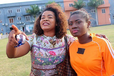 McBrown, Jessica saves Ghana  at female celebrity soccer Fiesta