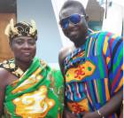 Mcbrown, Bill Asamoah, others show off the Ghanaian Kente