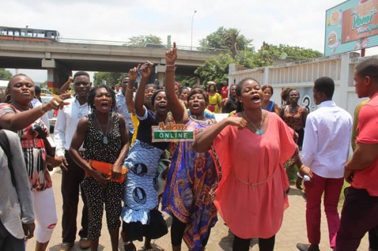 Police disperse wild Obinim followers with water canons