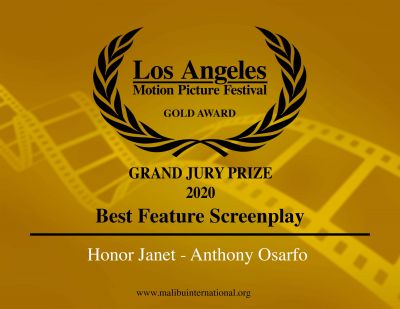 Anthony Osarfo wins ‘Grand Jury Gold Award’ at Los Angeles Motion Picture Festival/ International Film Awards