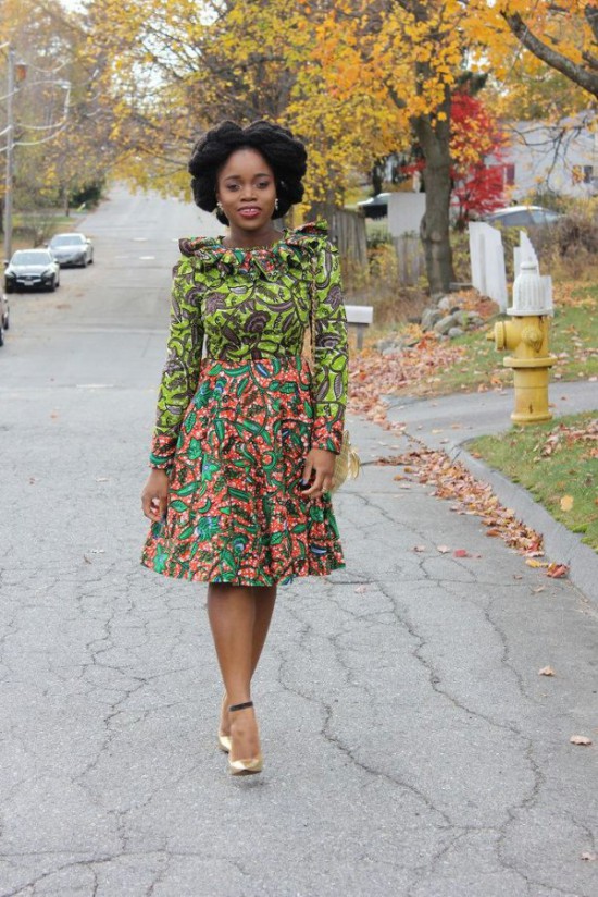 Ankara inspired dresses