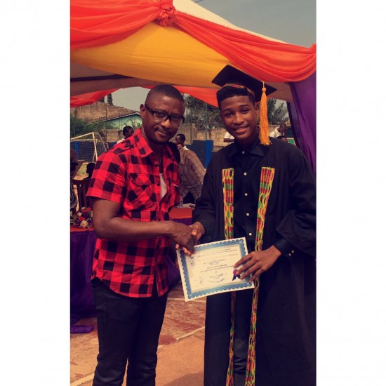 Rahim Banda’s graduation ceremony