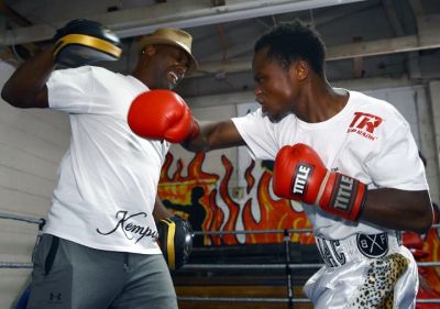 Photos: Isaac Dogboe vows to regain belt from Navarrete
