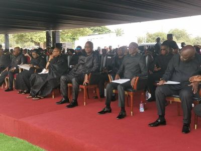 PHOTOS: Akufo-Addo, Mahama, NDC gurus, others pay last respects to the late ET Mensah