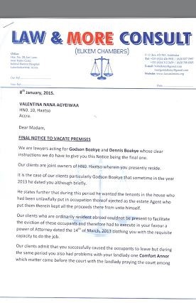 Documents submitted by Godson Boakye