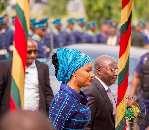 Vice President Alhaji Dr. Mohammadu Bawumia and wife, Samira