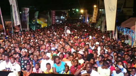 EIB Network throws huge Easter Street Jam in Kwahu