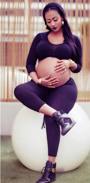 Hajia4Real finally shows off baby bump after delivery