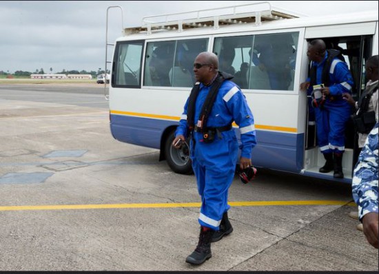 President Mahama off to commission the John Evans Atta Mills FPSO.