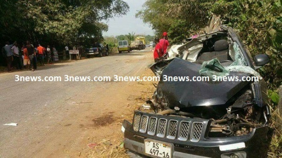 The driver of Ebony who survived the accident is said to be in critical condition