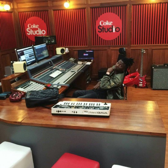 Stonebwoy’s Coke Africa studio session in Kenya