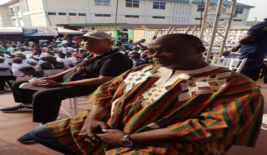 Professor Joshua Alabi (L) and Dr. Ekwow Spio-Garbrah