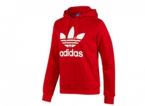 This is how an original Adidas hoodie looks like