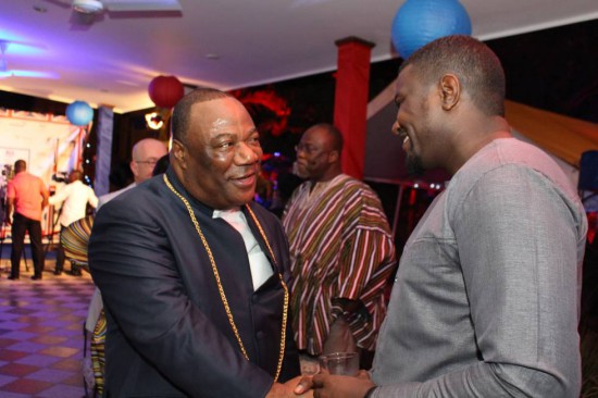 Archbishop Duncan Williams and John Dumelo