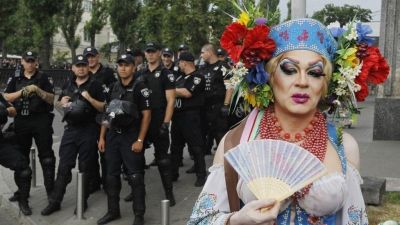 Ukraine holds largest gay pride event to date in Kiev