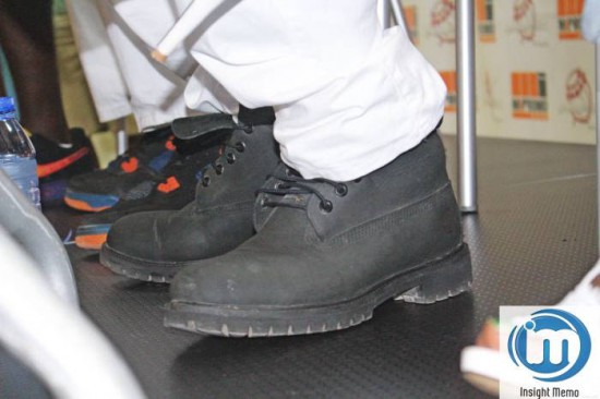 Kwaw Kese's shoes