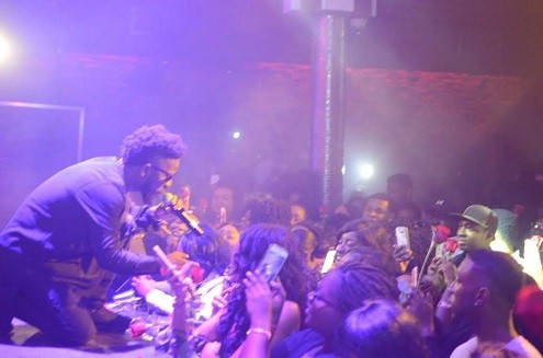 Bisa Kdei on stage in New York