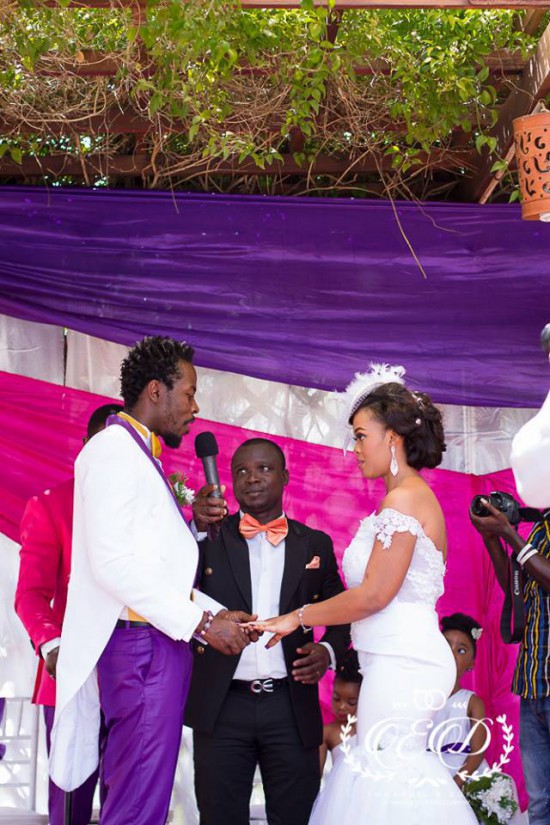 Kwaw Kese and his wife Doris Kyei Baffour