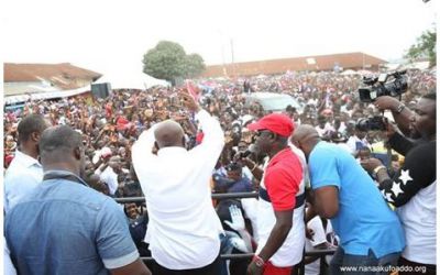 Amakye Dede campaigns for NPP