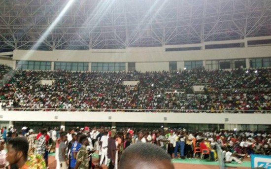 Fancy Gadam fills up Tamale sports stadium