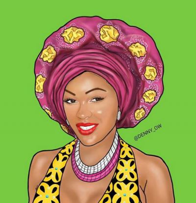 CNN features Ghanaian Artist for portraying top celebs in African wear