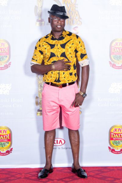 Fashion police ‘arrests’ Spt. Kofi Sarpong at Ghana Movie Awards