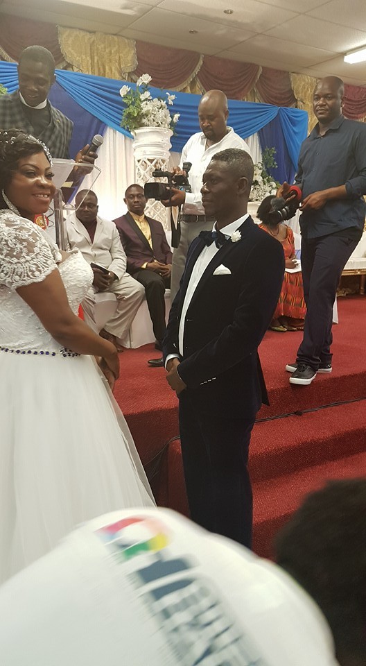 Agya Koo weds heartthrob, Rita.