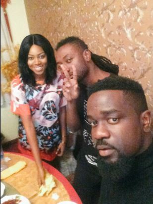 Sarkodie, Yvonne Nelson and Pappy Kojo