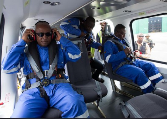 President Mahama off to commission the John Evans Atta Mills FPSO.