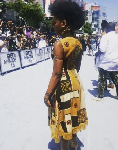 MzVee at the BET Awards