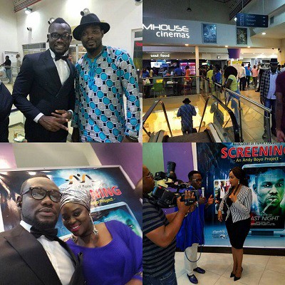 Prince David-Osei's 'Last Night' movie premier made history in Nigeria