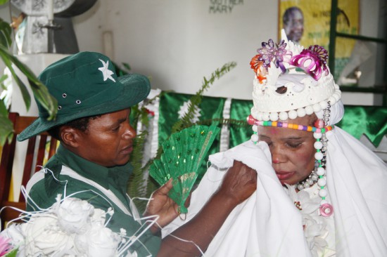 Mrs Entrance Nyanyete, believes she is Jesus Christ in Mudzimu Unoyera Sect in Chatiza Village, Mashonaland Central’s Guruve District of Zimbabwe.