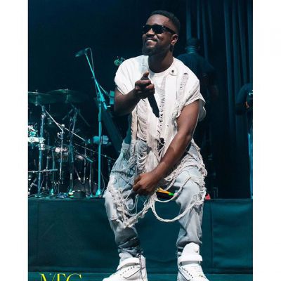 Sarkodie’s ‘Yeezus’ outfit worn for Indigo at the 02 Arena concert