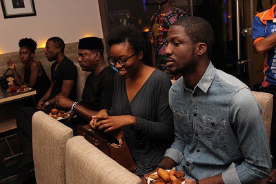 Denrele Edun and others at the 'eXploring' launch hangout in Lagos