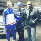 P-Square's Peter Okoye meets Chelsea stars