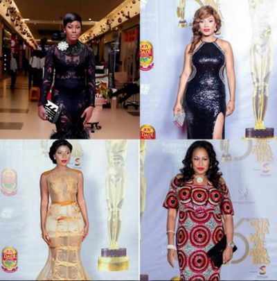 Selly, Nana Akua win Best Dressed Female Celebs At Ghana Movie Awards 2015