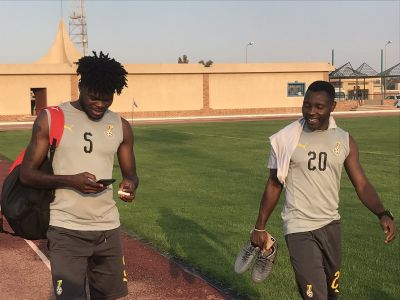 PHOTOS: Black Stars hold final training session ahead of Guinea-Bissau game