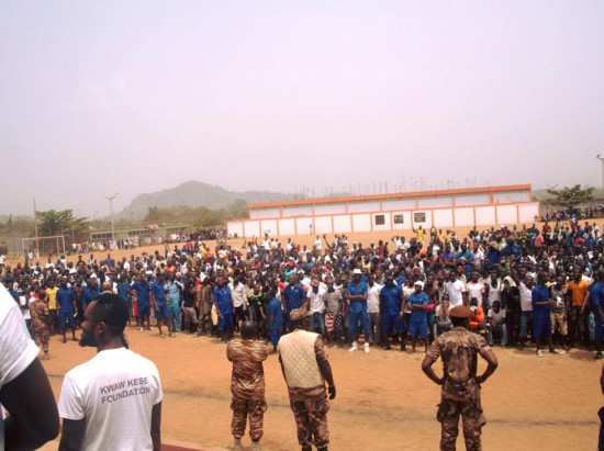 The inmates at Nsawam