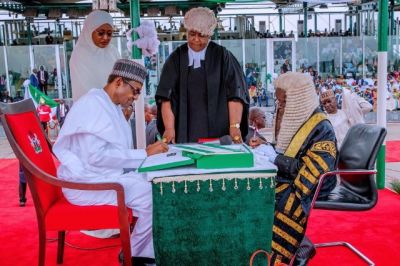 Muhammadu Buhari sworn in for second term as Nigerian President